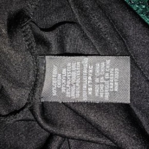 Extra Small Green Sleeveless Dress - Picture 4 of 4